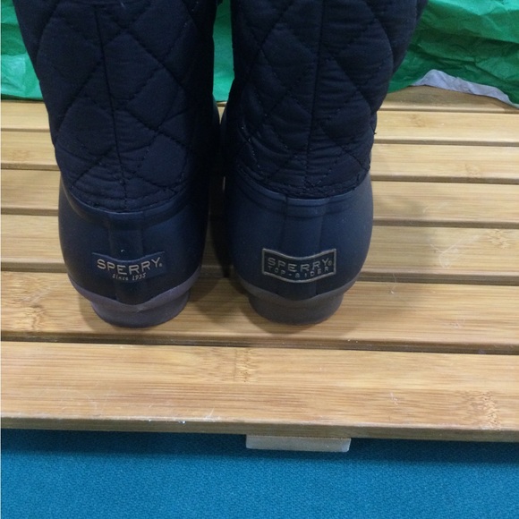 Sperry Saltwater Quilted Duck Booties - Picture 6 of 9
